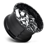 FUEL l CLEAVER Model D574 CHROME PLATED GLOSS BLACK LIP