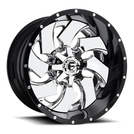 FUEL l CLEAVER Model D574 CHROME PLATED GLOSS BLACK LIP