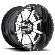 FUEL l MAVERICK CHROME PLATED GLOSS BLACK LIP