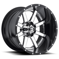 FUEL l MAVERICK CHROME PLATED GLOSS BLACK LIP