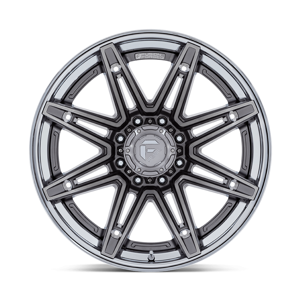 FUEL l BRAWL Model FC401 PLATINUM W/ CHROME LIP