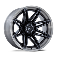 FUEL l BRAWL Model FC401 GLOSS BLACK BRUSHED DARK TINT