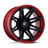 FUEL l BRAWL Model FC401 MATTE BLACK W/ CANDY RED LIP