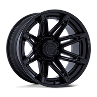 FUEL l BRAWL Model FC401 MATTE BLACK W/ GLOSS BLACK LIP