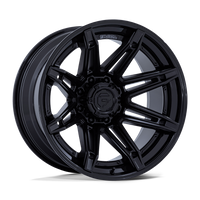 FUEL l BRAWL Model FC401 MATTE BLACK W/ GLOSS BLACK LIP