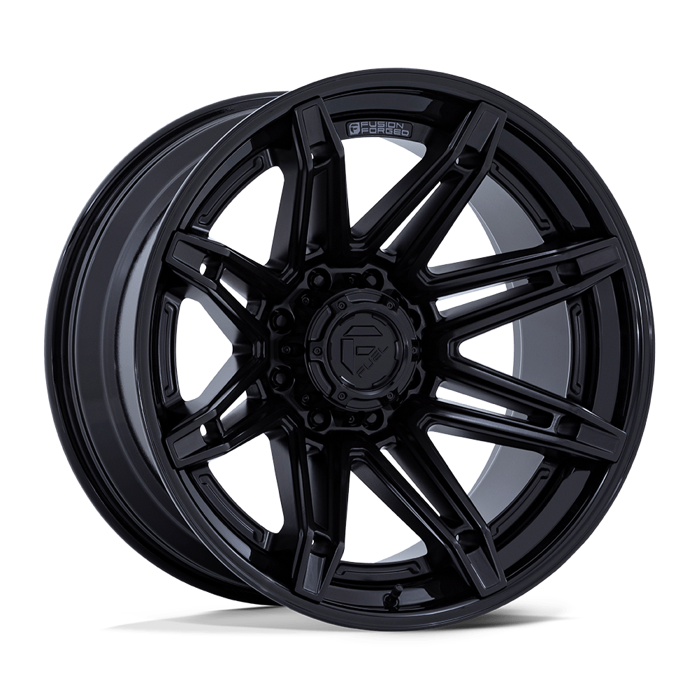 FUEL l BRAWL Model FC401 MATTE BLACK W/ GLOSS BLACK LIP