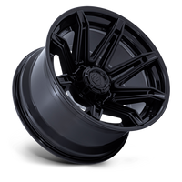 FUEL l BRAWL Model FC401 MATTE BLACK W/ GLOSS BLACK LIP
