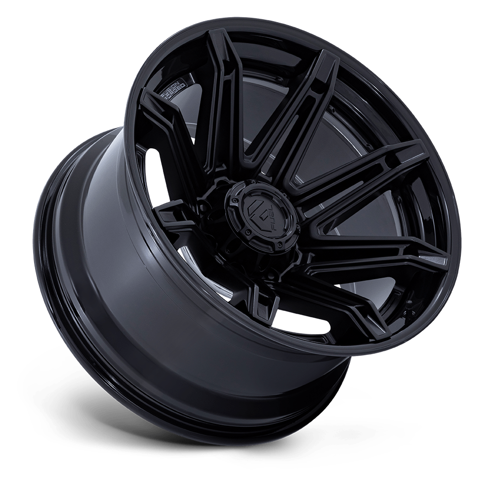 FUEL l BRAWL Model FC401 MATTE BLACK W/ GLOSS BLACK LIP