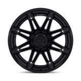 FUEL l BRAWL Model FC401 MATTE BLACK W/ GLOSS BLACK LIP