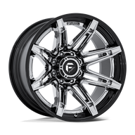 FUEL l BRAWL Model FC401 CHROME W/ GLOSS BLACK LIP