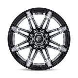 FUEL l BRAWL Model FC401 CHROME W/ GLOSS BLACK LIP