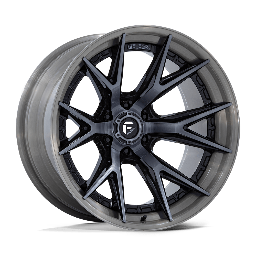 FUEL l CATALYST Model FC402 GLOSS BLACK BRUSHED DARK TINT