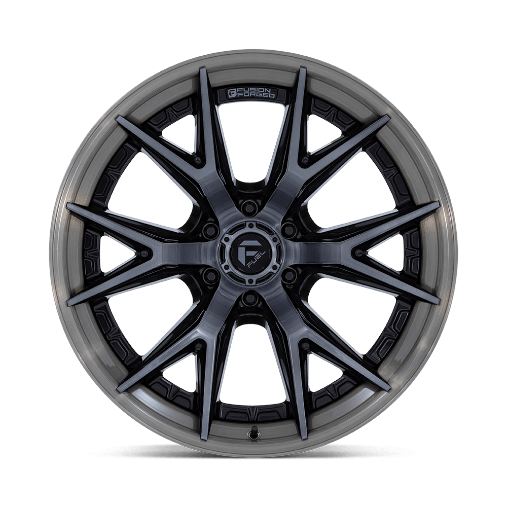 FUEL l CATALYST Model FC402 GLOSS BLACK BRUSHED DARK TINT