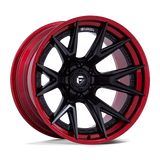 FUEL l CATALYST Model FC402 MATTE BLACK W/ CANDY RED LIP