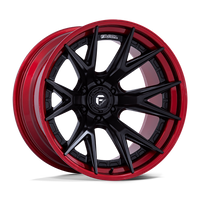 FUEL l CATALYST Model FC402 MATTE BLACK W/ CANDY RED LIP