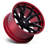 FUEL l CATALYST Model FC402 MATTE BLACK W/ CANDY RED LIP