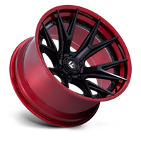 FUEL l CATALYST Model FC402 MATTE BLACK W/ CANDY RED LIP