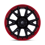 FUEL l CATALYST Model FC402 MATTE BLACK W/ CANDY RED LIP