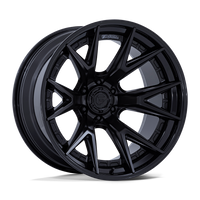 FUEL l CATALYST Model FC402 MATTE BLACK W/ GLOSS BLACK LIP