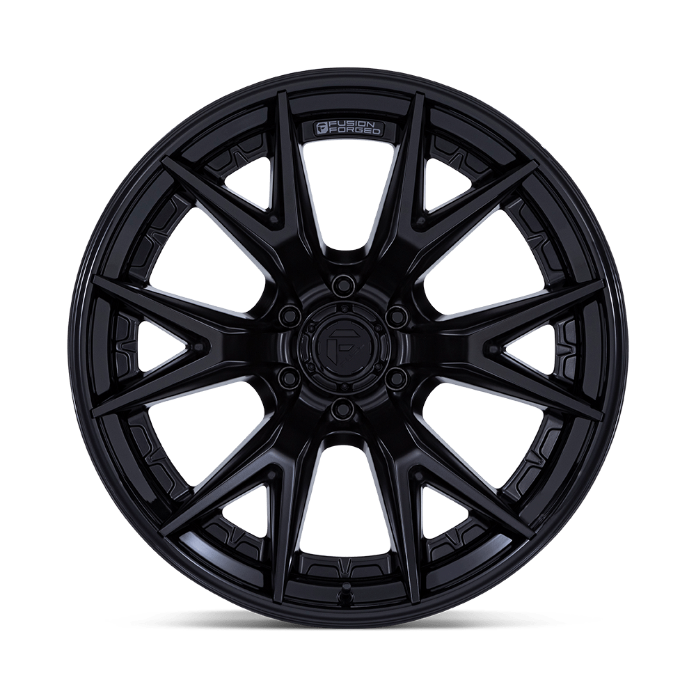 FUEL l CATALYST Model FC402 MATTE BLACK W/ GLOSS BLACK LIP
