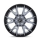FUEL l CATALYST Model FC402 CHROME W/ GLOSS BLACK LIP