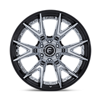 FUEL l CATALYST Model FC402 CHROME W/ GLOSS BLACK LIP