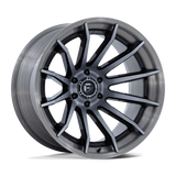 FUEL l BURN Model FC403 GLOSS BLACK BRUSHED DARK TINT