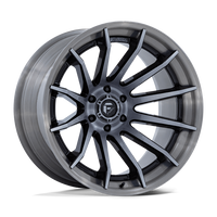 FUEL l BURN Model FC403 GLOSS BLACK BRUSHED DARK TINT