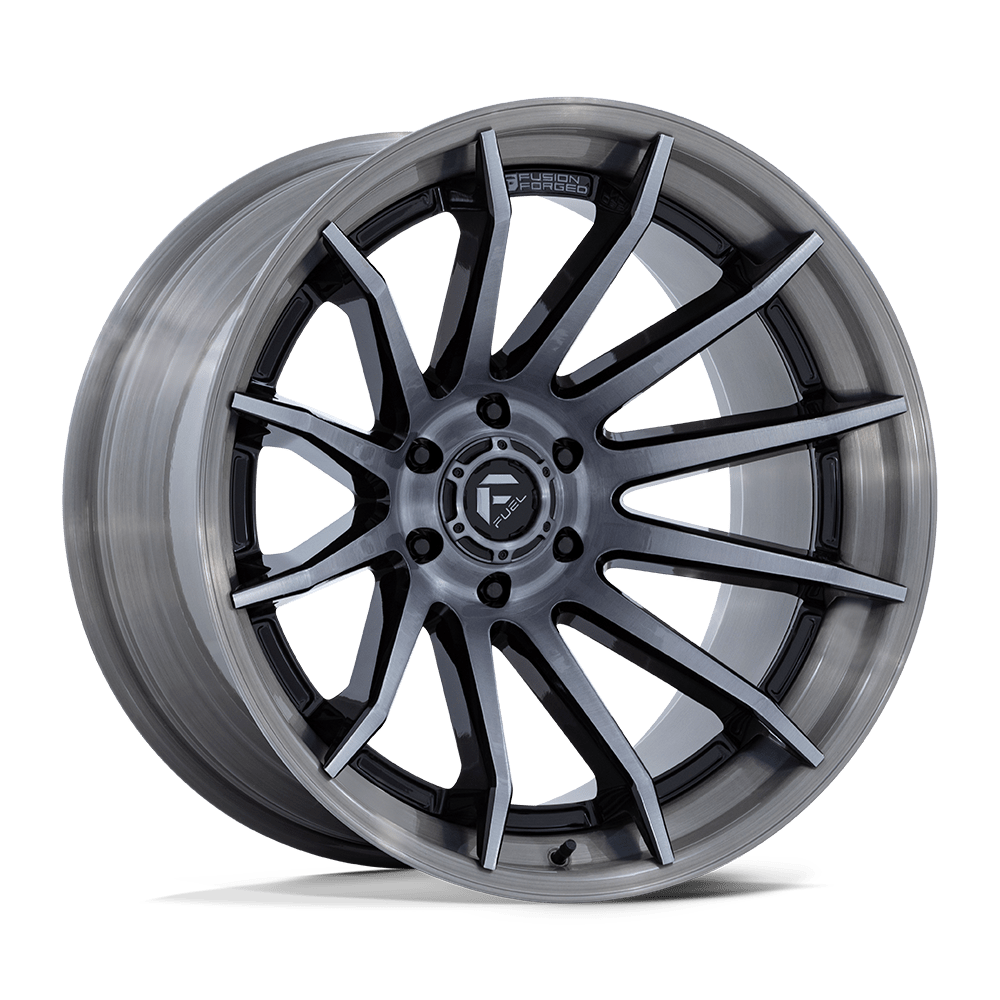 FUEL l BURN Model FC403 GLOSS BLACK BRUSHED DARK TINT