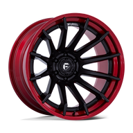 FUEL l BURN Model FC403 MATTE BLACK W/ CANDY RED LIP
