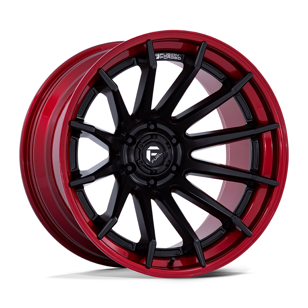 FUEL l BURN Model FC403 MATTE BLACK W/ CANDY RED LIP