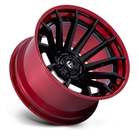 FUEL l BURN Model FC403 MATTE BLACK W/ CANDY RED LIP