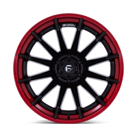 FUEL l BURN Model FC403 MATTE BLACK W/ CANDY RED LIP