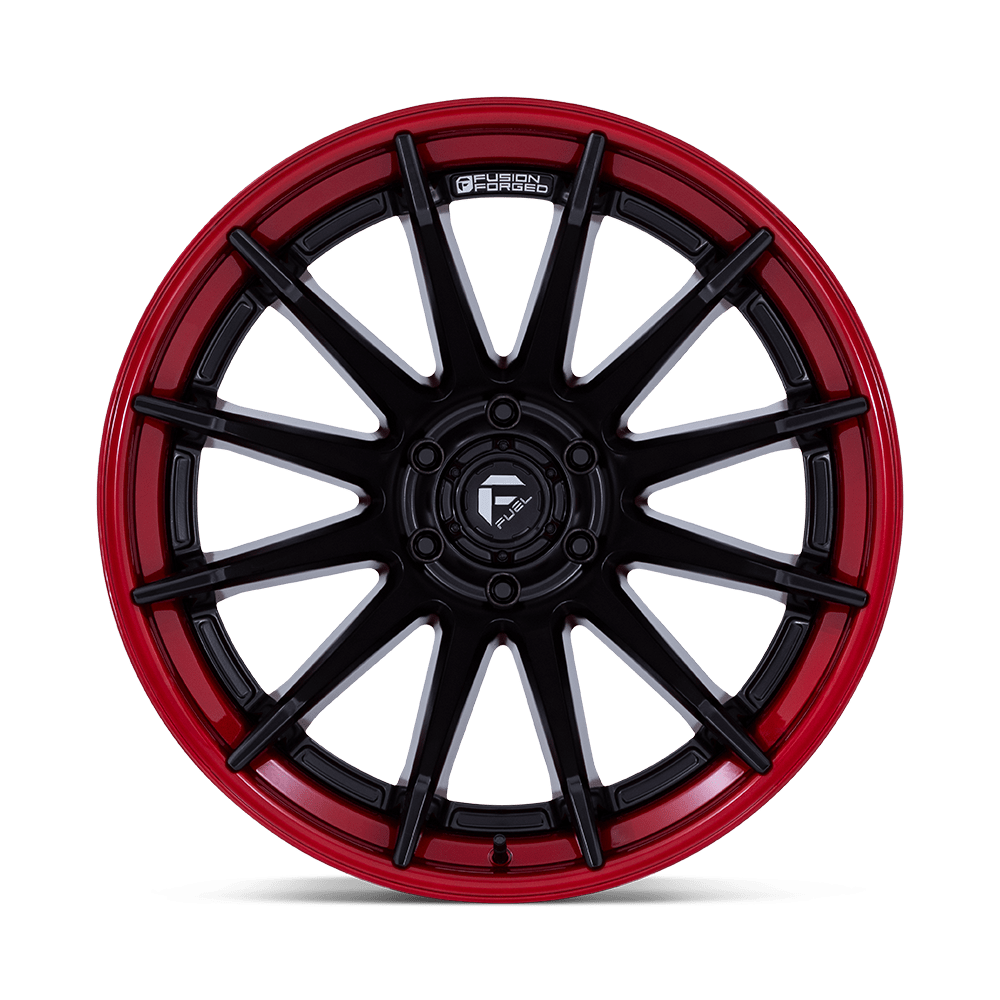 FUEL l BURN Model FC403 MATTE BLACK W/ CANDY RED LIP