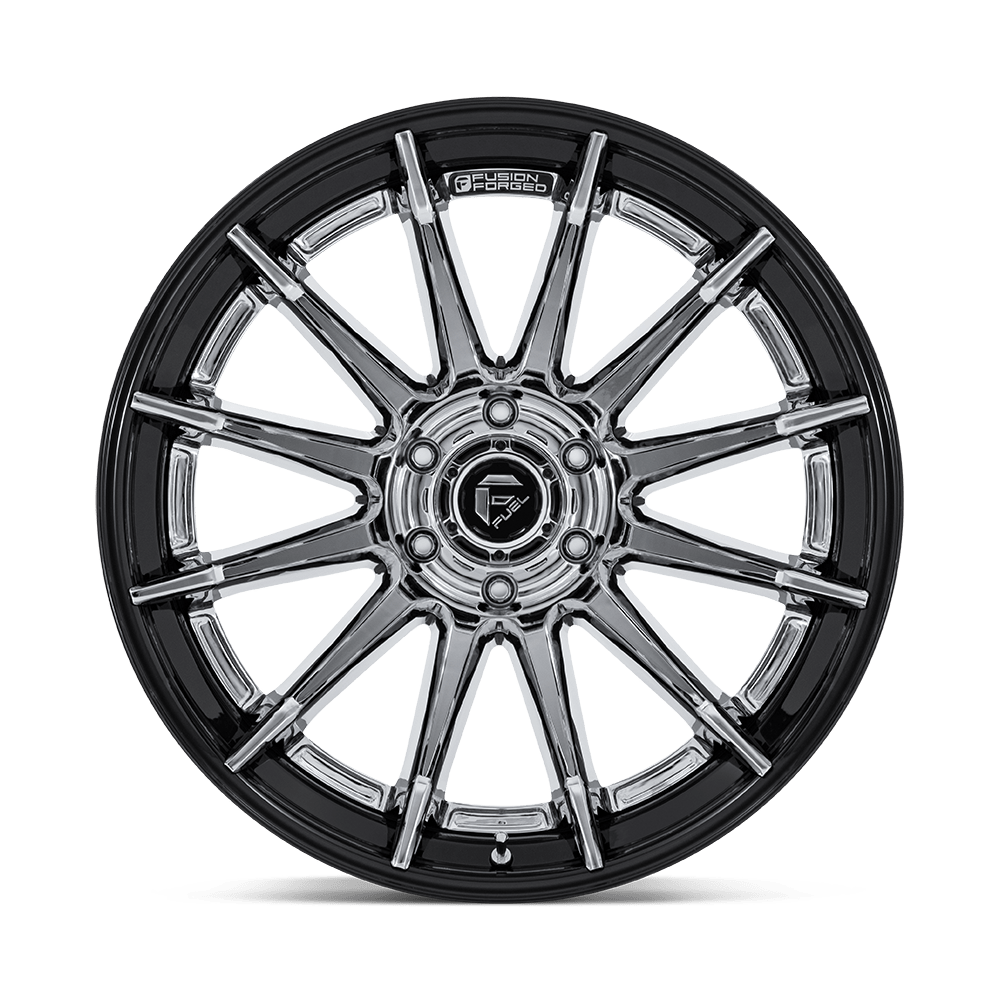 FUEL l BURN Model FC403 CHROME W/ GLOSS BLACK LIP