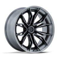 FUEL l MUTINY Model FC404 GLOSS BLACK BRUSHED DARK TINT