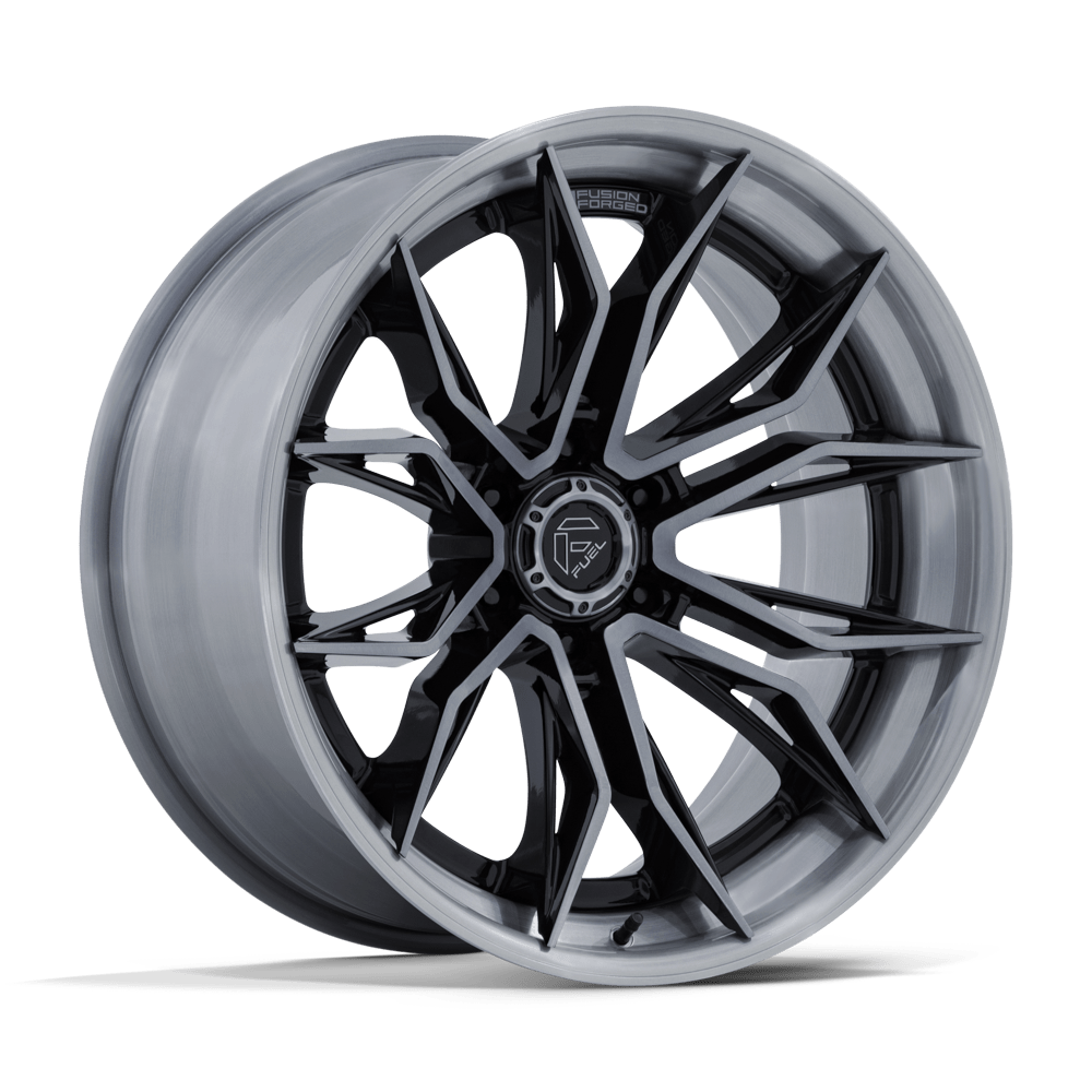 FUEL l MUTINY Model FC404 GLOSS BLACK BRUSHED DARK TINT