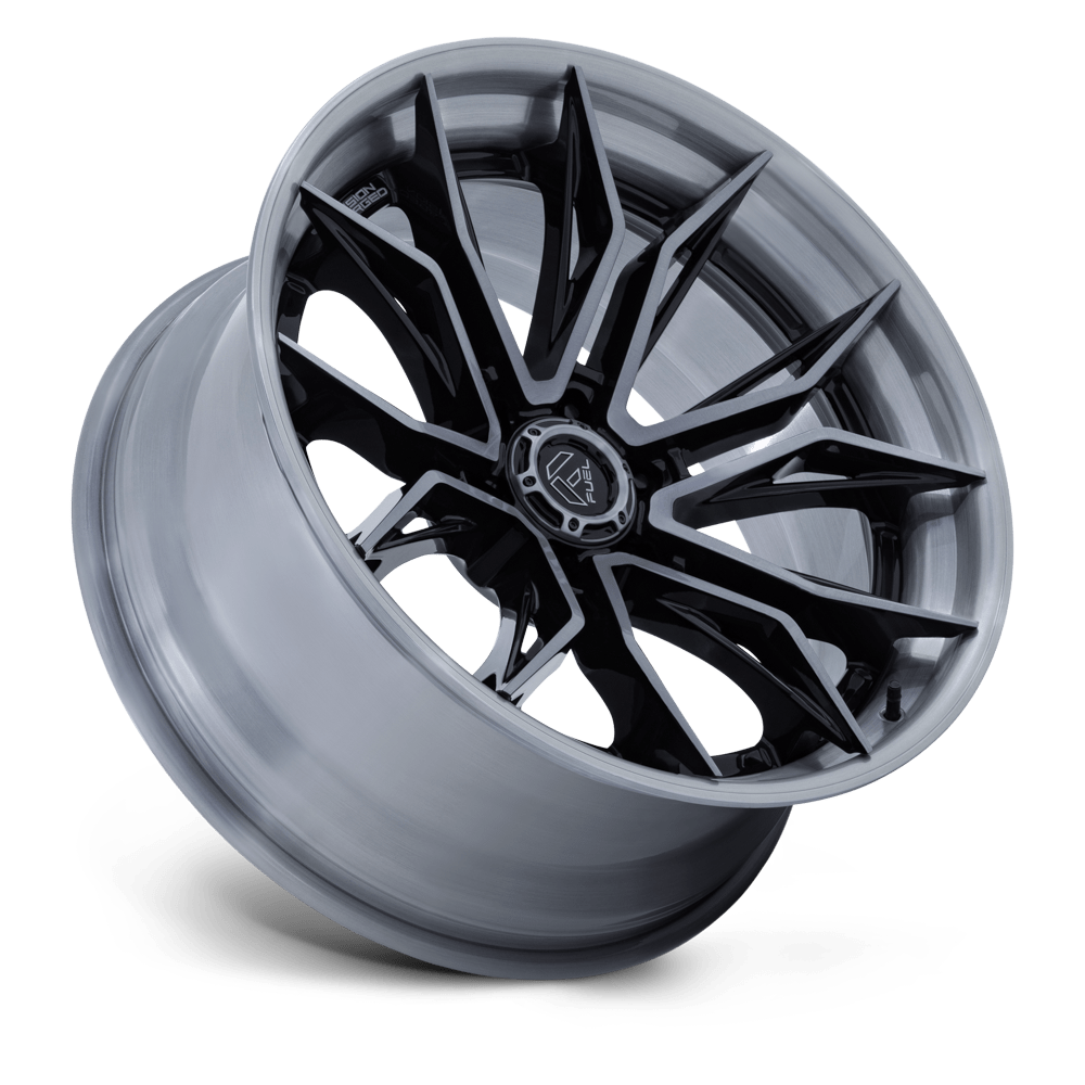 FUEL l MUTINY Model FC404 GLOSS BLACK BRUSHED DARK TINT