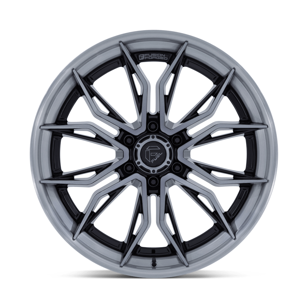 FUEL l MUTINY Model FC404 GLOSS BLACK BRUSHED DARK TINT