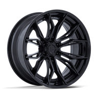 FUEL l MUTINY Model FC404 MATTE BLACK W/ GLOSS BLACK LIP