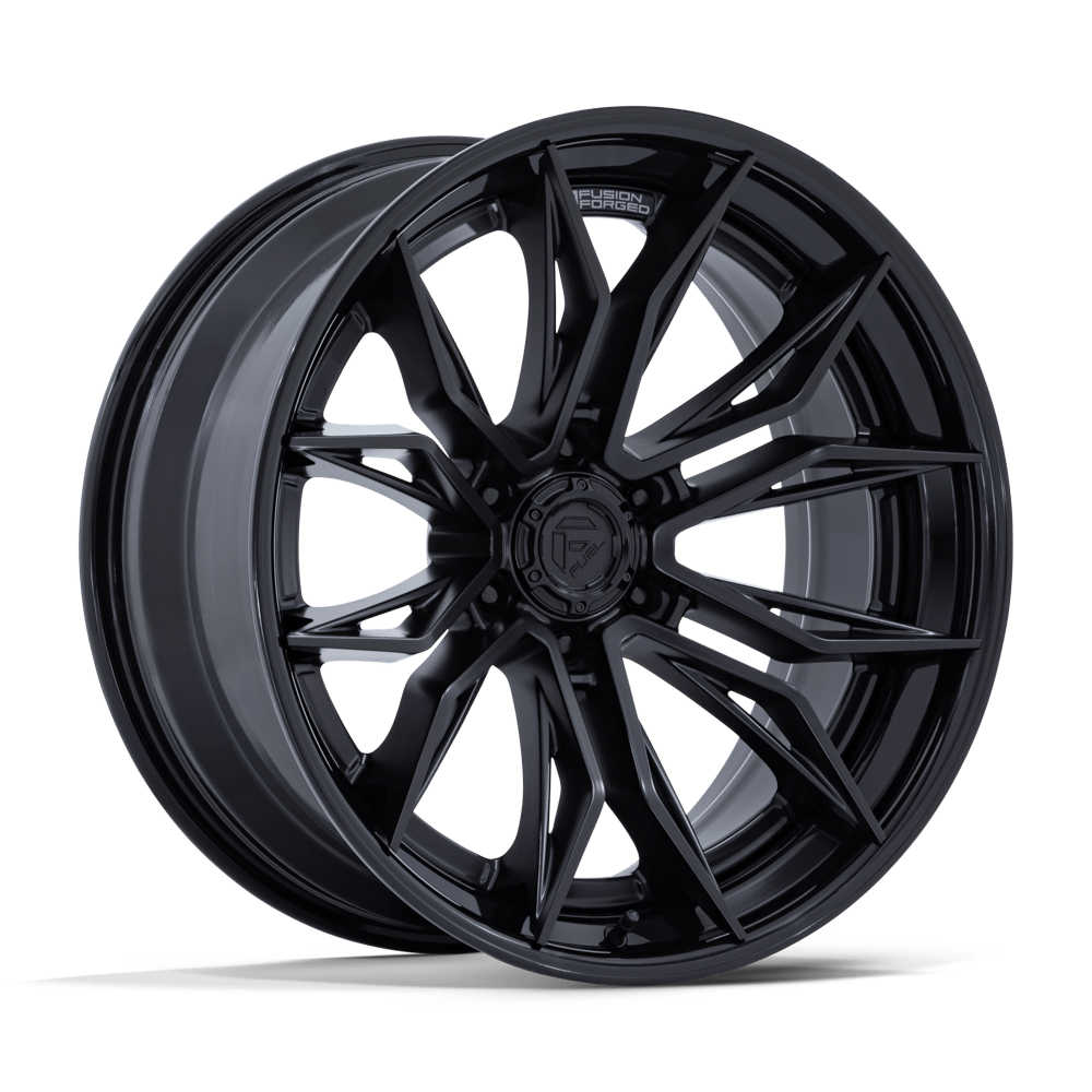 FUEL l MUTINY Model FC404 MATTE BLACK W/ GLOSS BLACK LIP