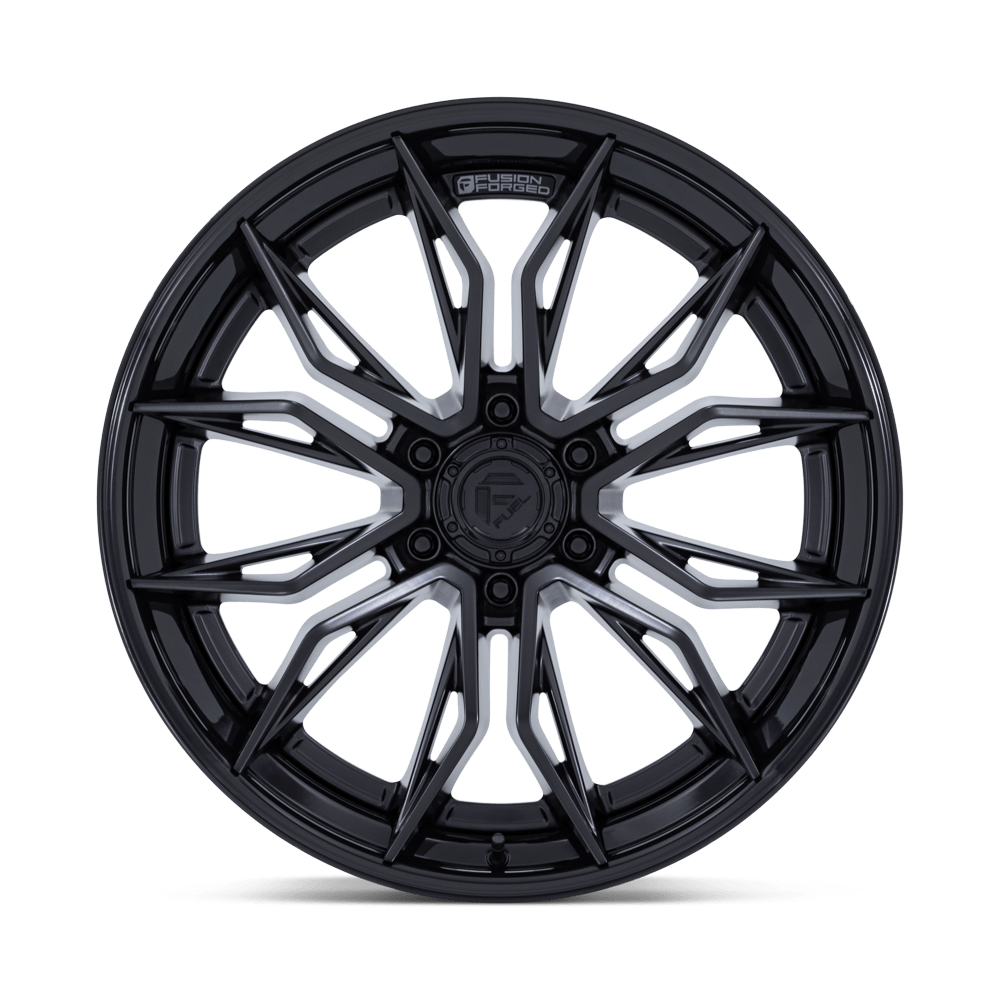FUEL l MUTINY Model FC404 MATTE BLACK W/ GLOSS BLACK LIP