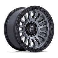 FUEL l RINCON Model D857 MATTE GUNMETAL W/ M-BLACK LIP