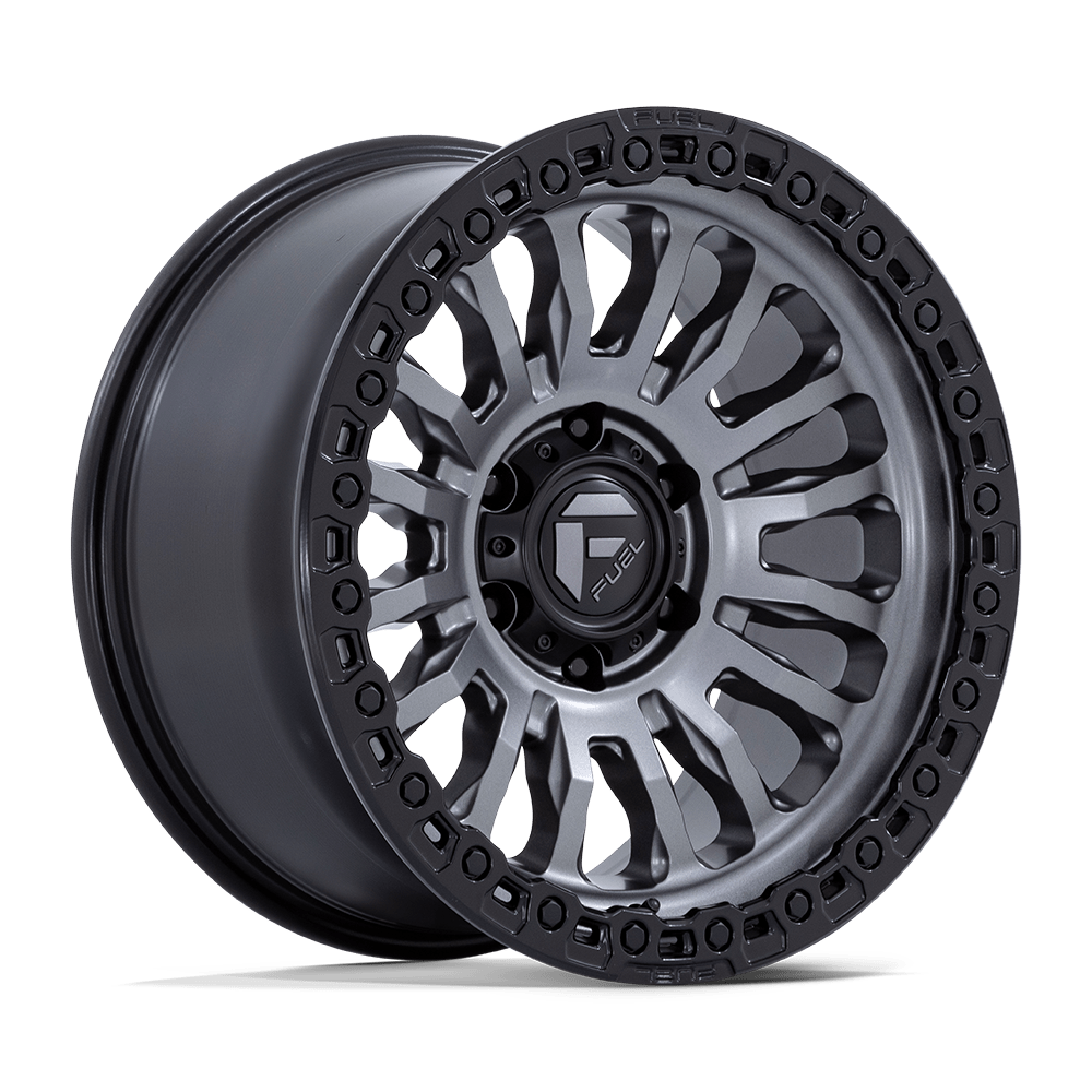 FUEL l RINCON Model D857 MATTE GUNMETAL W/ M-BLACK LIP