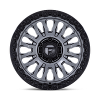 FUEL l RINCON Model D857 MATTE GUNMETAL W/ M-BLACK LIP
