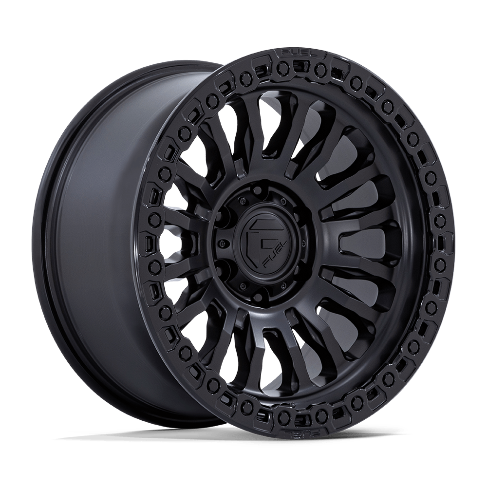FUEL l RINCON Model D857 MATTE BLACK W/ GLOSS BLACK LIP