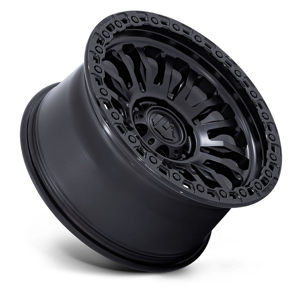 FUEL l RINCON Model D857 MATTE BLACK W/ GLOSS BLACK LIP