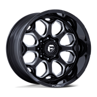 FUEL l SCEPTER Model FC862 GLOSS BLACK MILLED