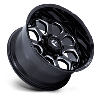 FUEL l SCEPTER Model FC862 GLOSS BLACK MILLED