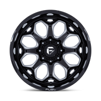 FUEL l SCEPTER Model FC862 GLOSS BLACK MILLED